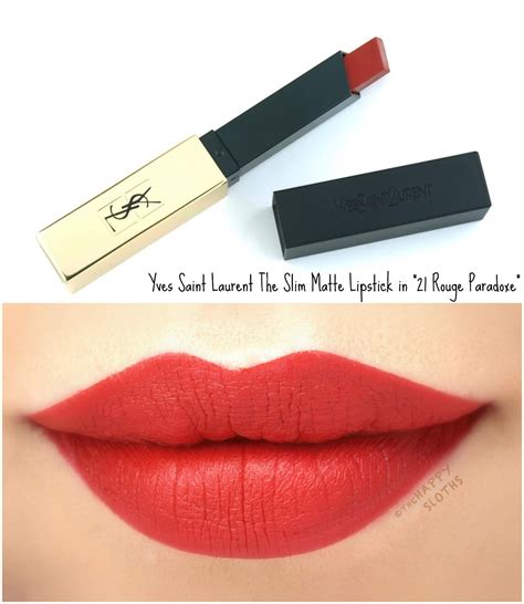 yves saint laurent matte lipstick review|where to buy ysl lipstick.